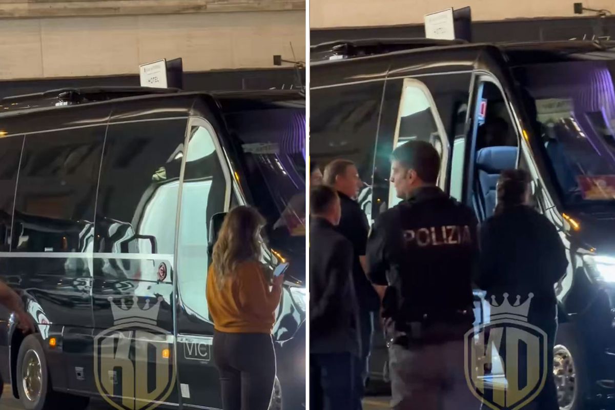 Okan Buruk'u İtalya'da bekleyen taraftarlardan bomba tezahürat