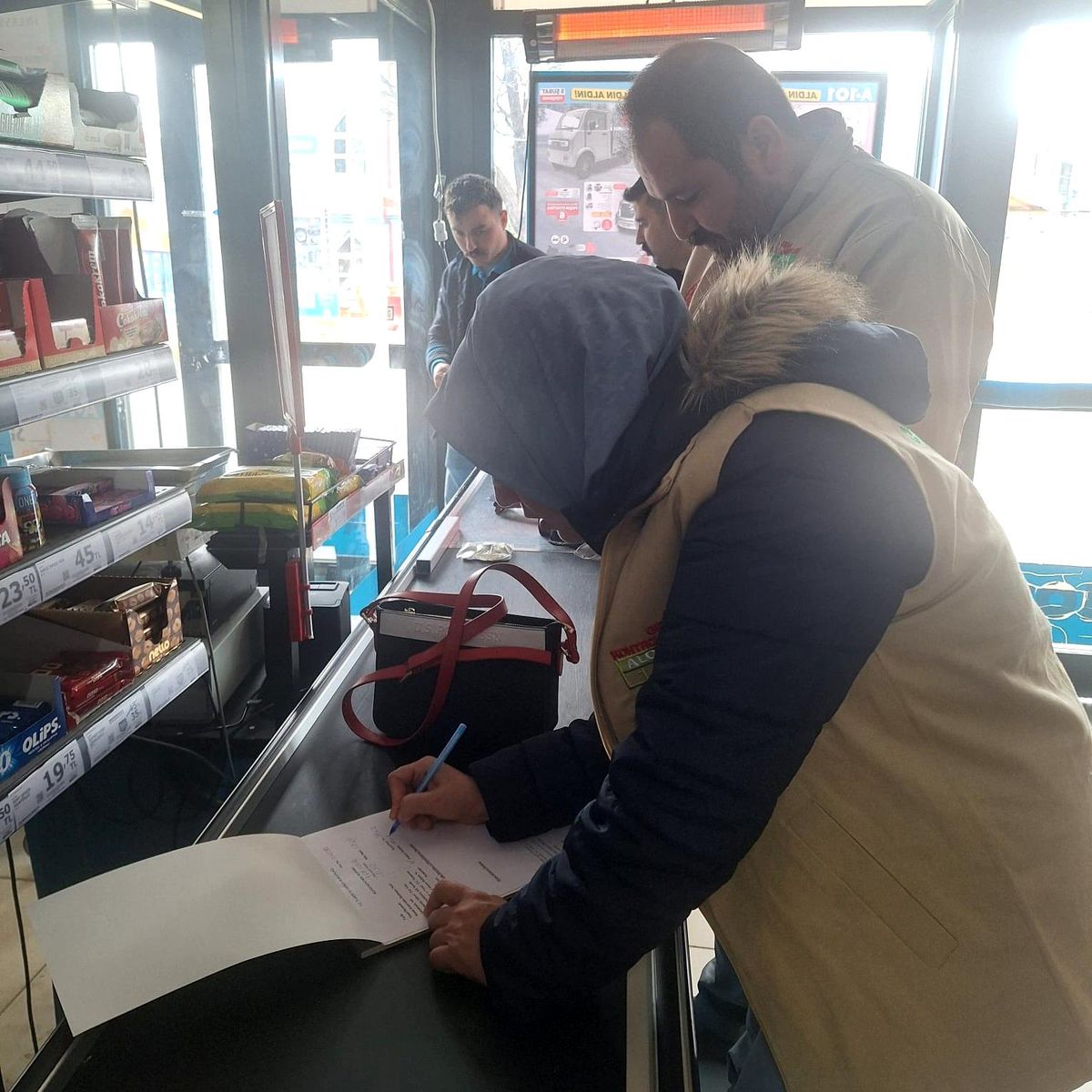 Otlukbeli'nde gıda denetimi yapıldı
