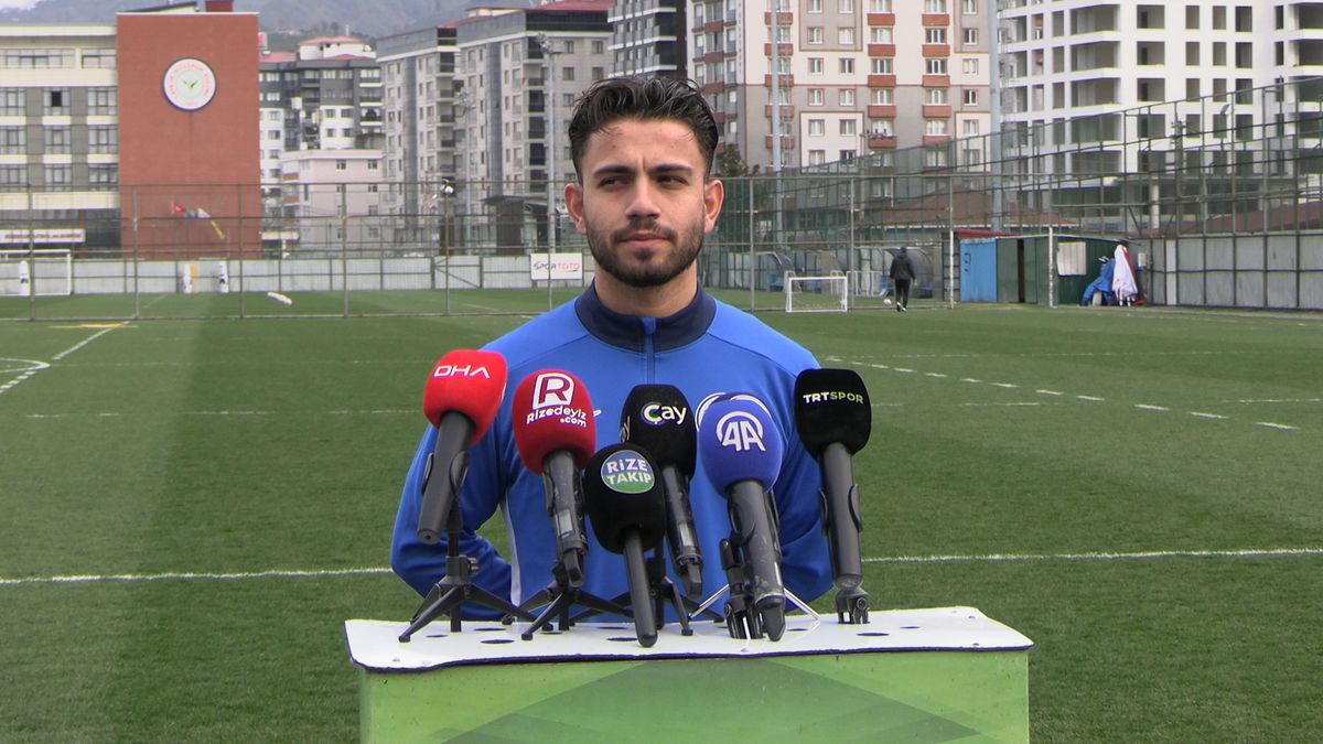 Rizespor'un kaptanı Mithat Pala: 3 puanı alacağımızı düşünüyorum / Video eklendi