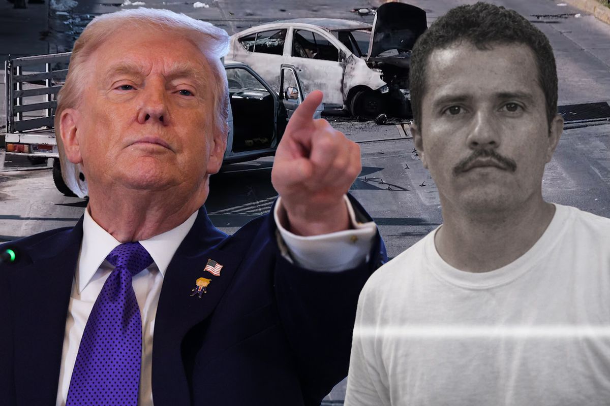 Dünya bunu ilk kez duydu! El Mencho için Trump'tan olay çıkış