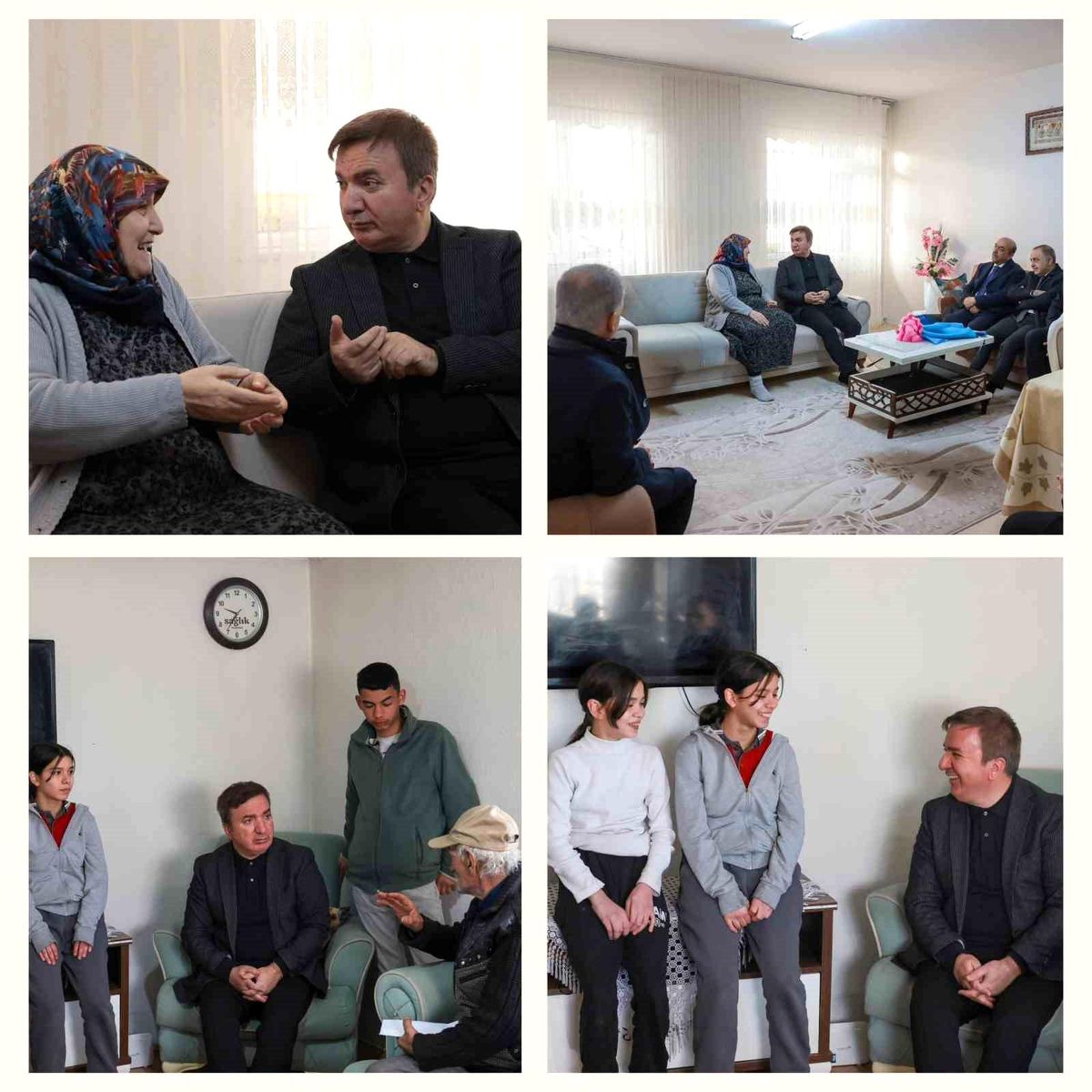 Vali Aydoğdu'dan hane ziyaretleri