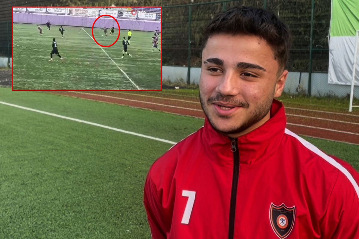 Yok böyle gol! 55 metreden ağları sarsan oyuncu o anları anlattı
