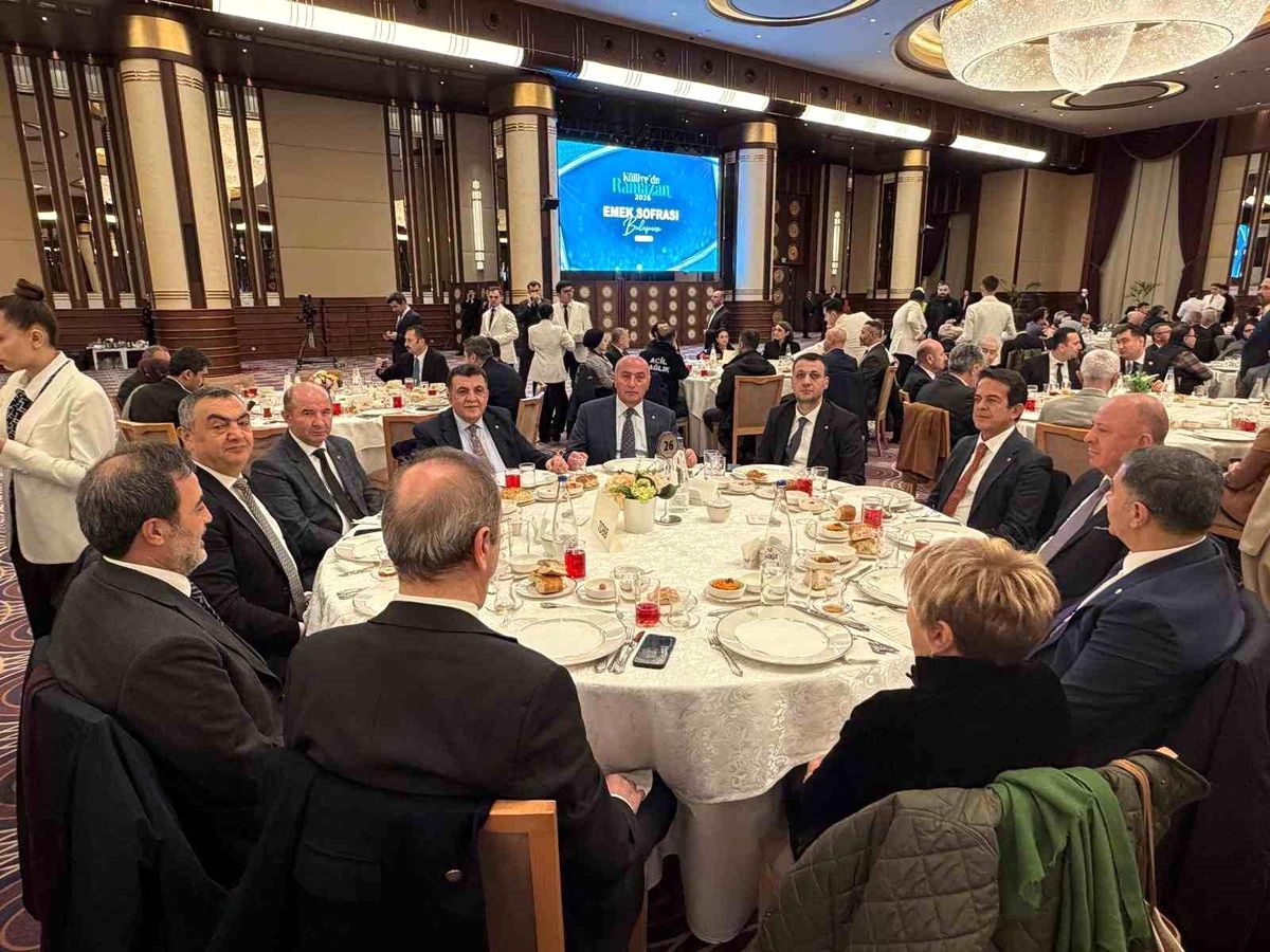 ETSO Başkanı Saim Özakalın, "Emek sofrası" iftar programına katıldı