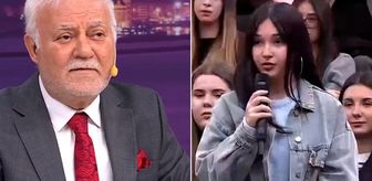 Genç kızdan Nihat Hatipoğlu'na ilginç soru! Dakikalarca anlayamadı