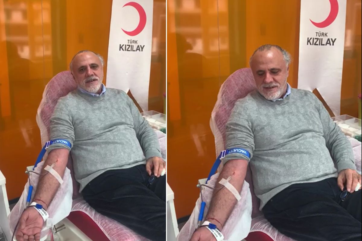 İş insanı Musa Evin'den kan bağışı çağrısı