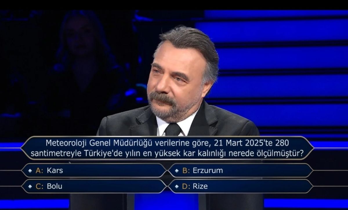 Meteoroloji Genel Müdürlüğü verilerine 21 Mart 2025'te 280 santimetreyle Türkiye'de yılın en yüksek kar ka...