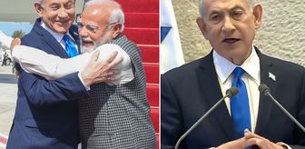 Modi ile kamera karşısına geçen Netanyahu, Osmanlı'yı hedef aldı