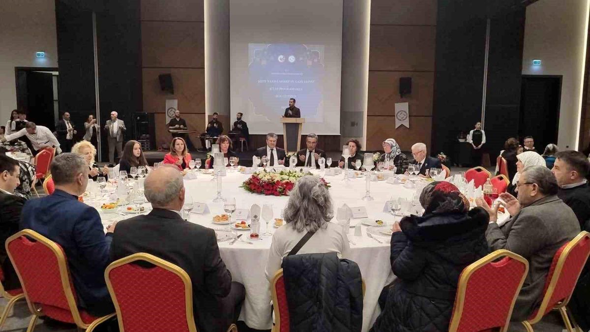 Şehit aileleri ve gazilere için iftar yemeği düzenlendi