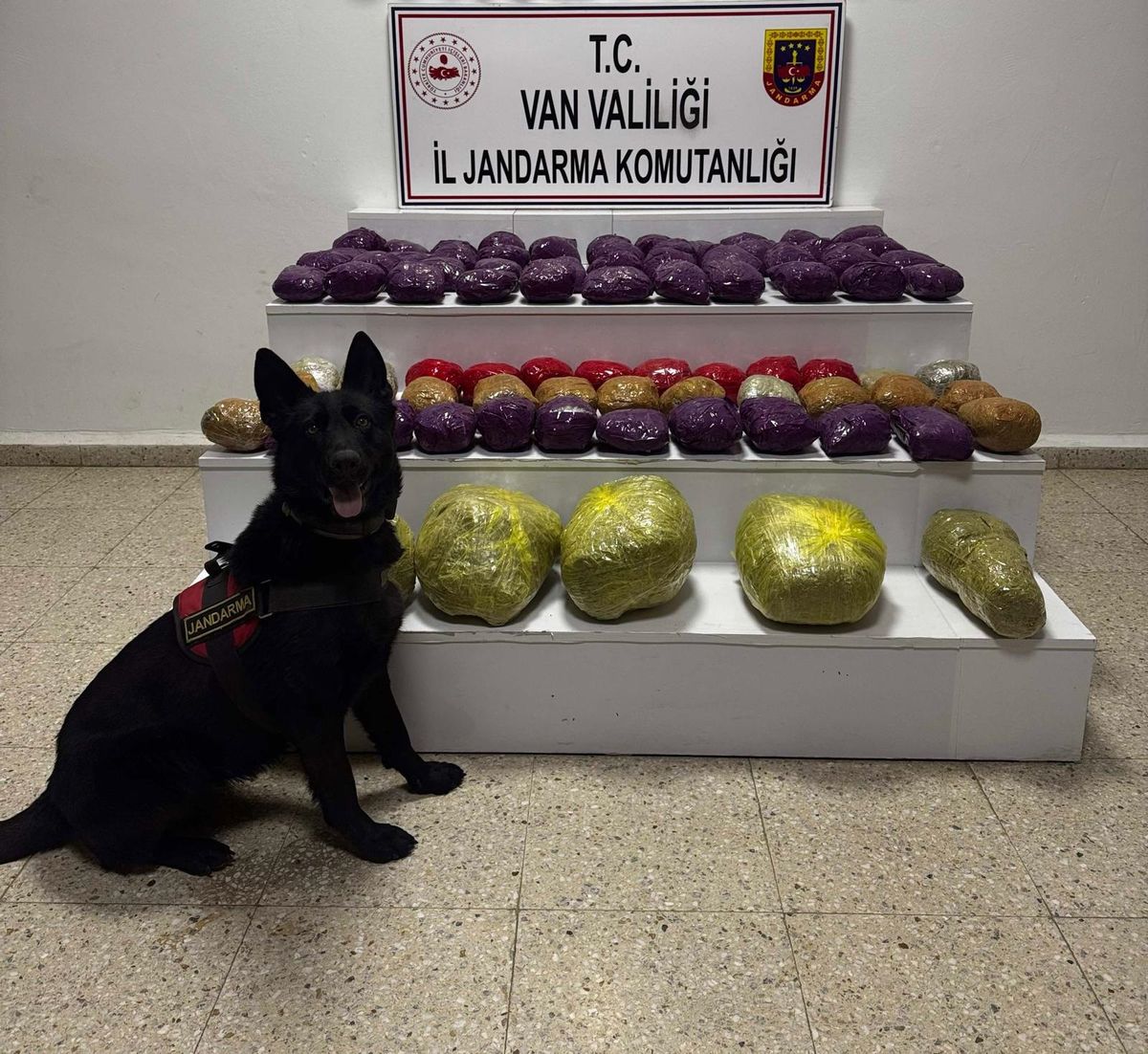 Van'da arazide 31 kilo uyuşturucu ele geçirildi