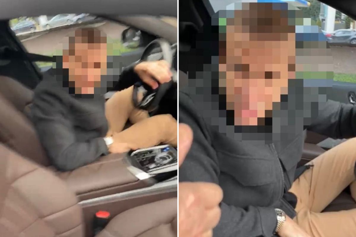 Yenidoğan bebekli aileye silah çekti