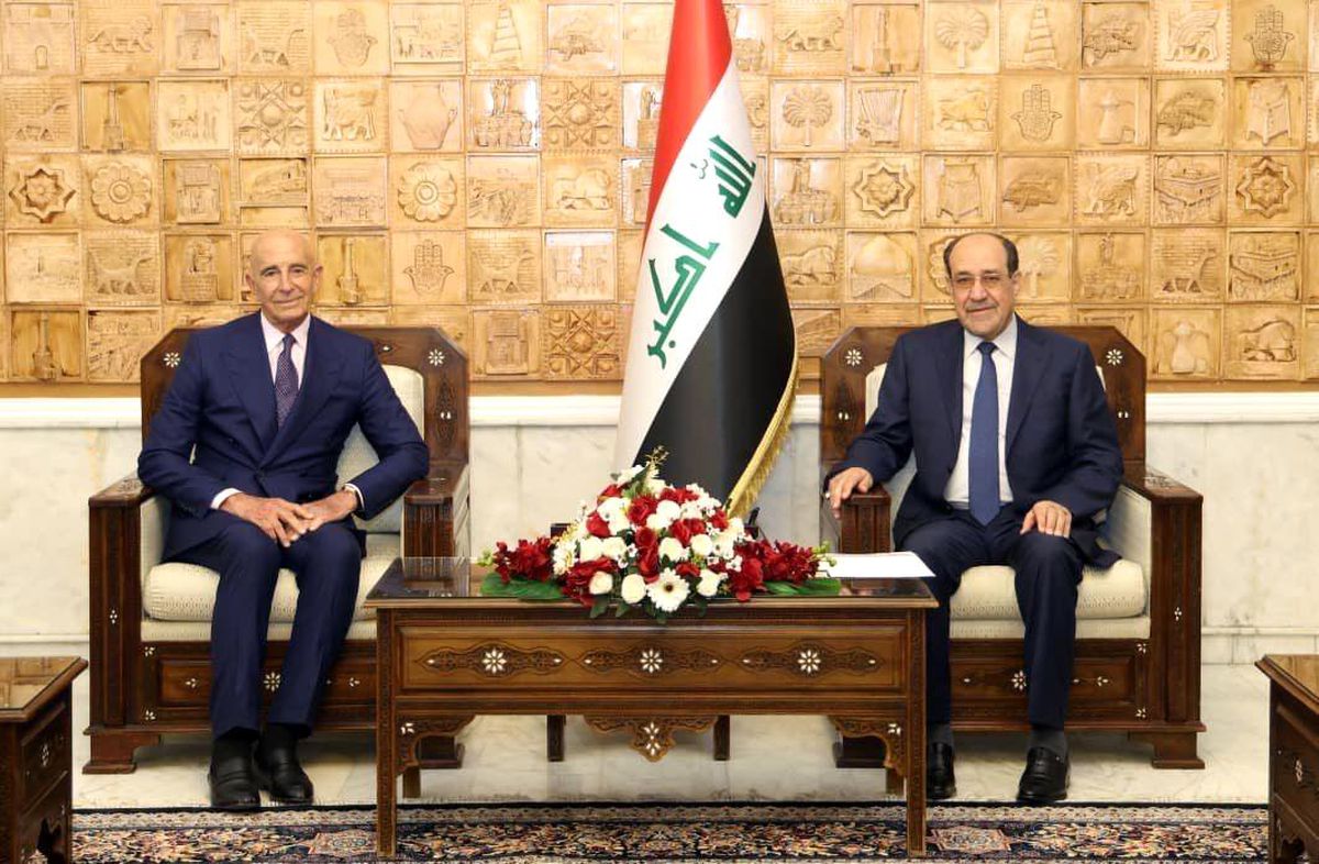ABD'li Özel Temsilcisi Barrack, Bağdat'ta başbakan adayı El-Maliki ile görüştü