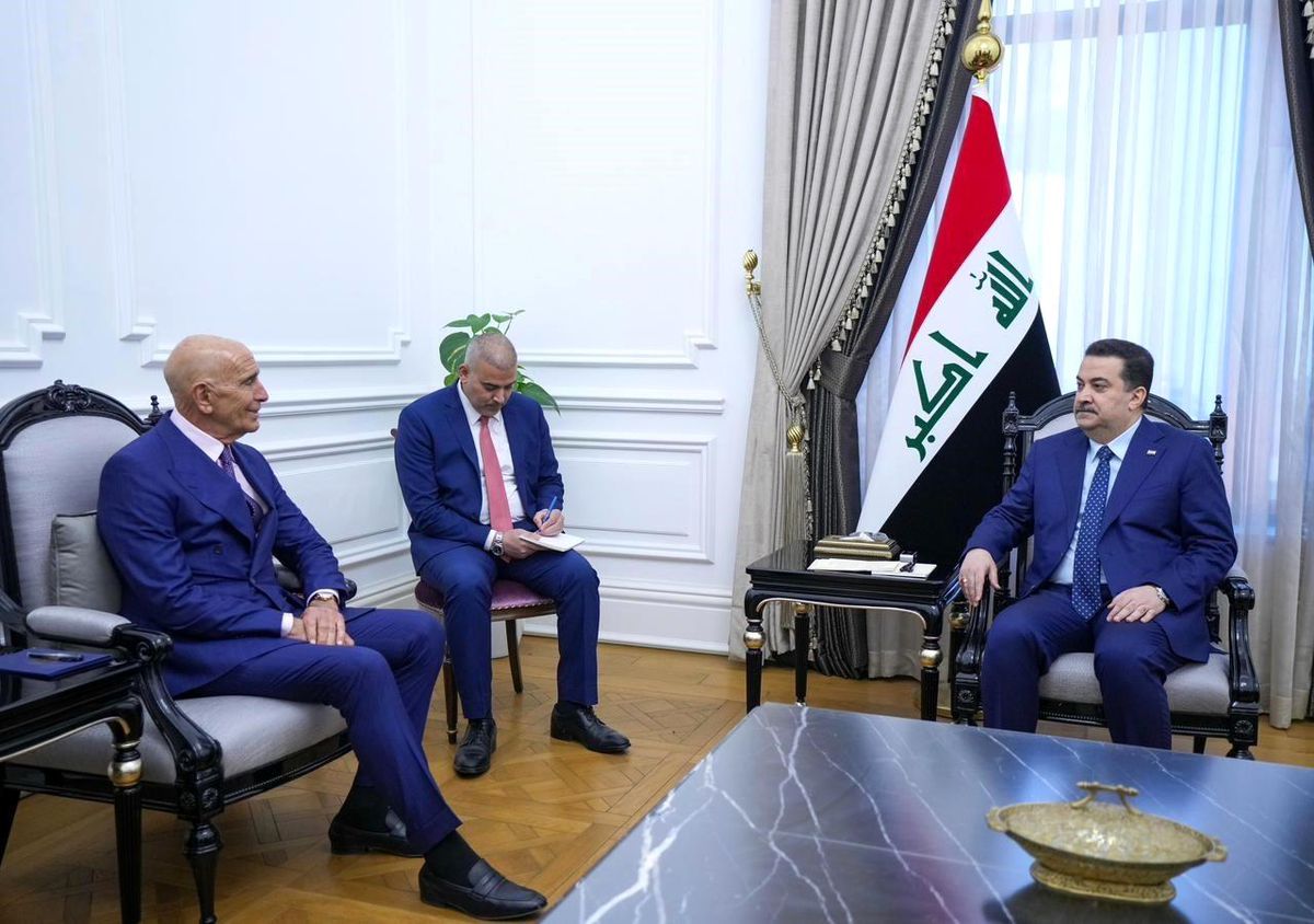 ABD'li Özel Temsilcisi Barrack, Irak Başbakanı Sudani ile bir araya geldi