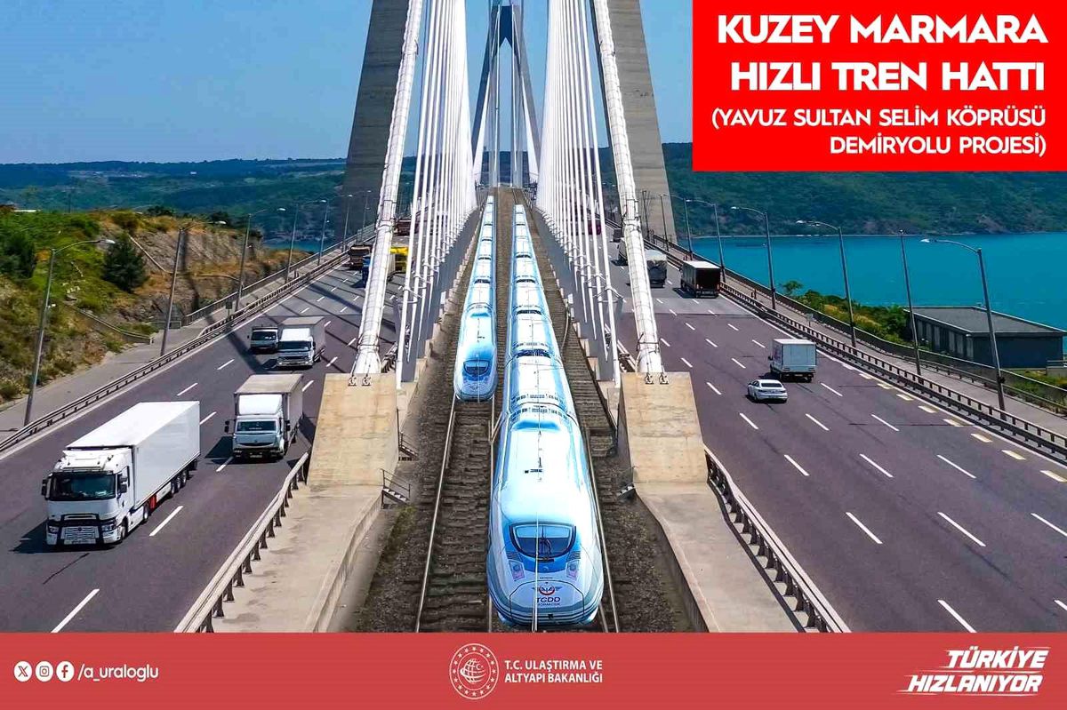 Bakan Uraloğlu: "İstanbul Havalimanı ile Sabiha Gökçen Havalimanı ilk kez doğrudan demiryolu ile birbirine...