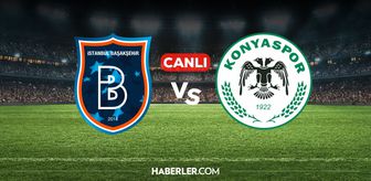 Başakşehir Konyaspor CANLI nereden izlenir? Başakşehir Konyaspor maçı hangi kanalda, nereden izlenir?