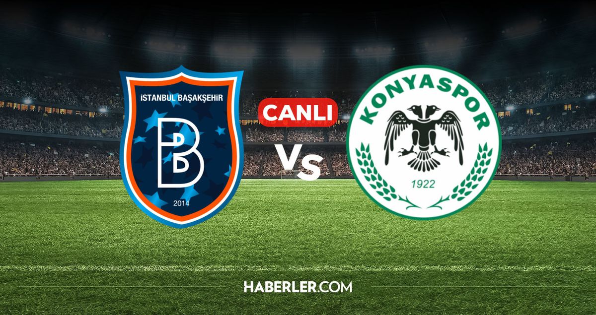 Başakşehir Konyaspor CANLI nereden izlenir? Başakşehir Konyaspor maçı hangi kanalda, nereden izlenir?