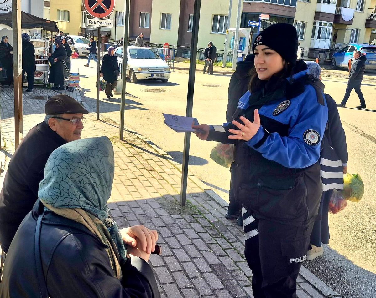 Bilecik'te dolandırıcılık bilgilendirmesi