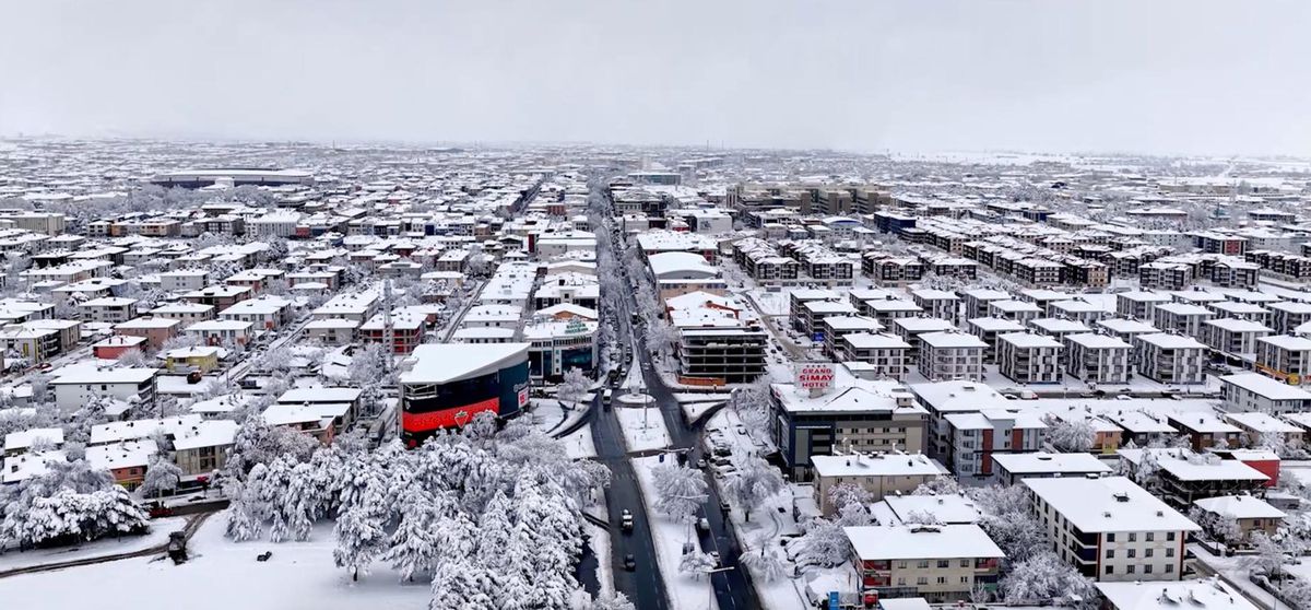 Erzincan'da Kar Temizliği Başladı