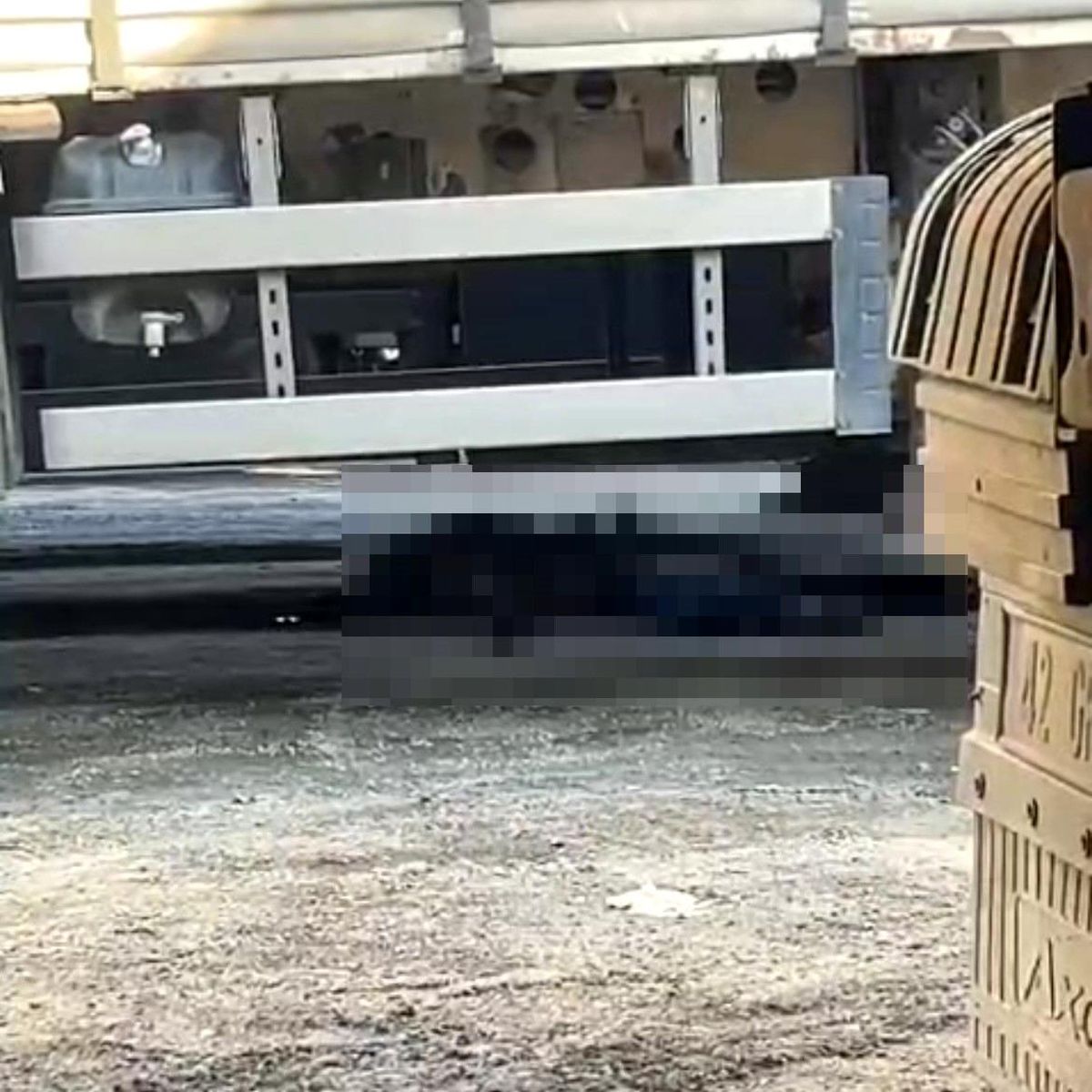 İzmir'de geri manevra yapan tırın altında kalan şoför hayatını kaybetti