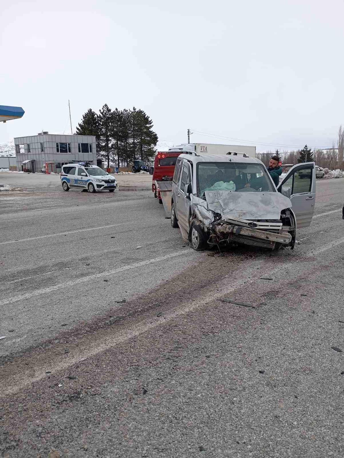 Malatya'da trafik kazası: 2 yaralı
