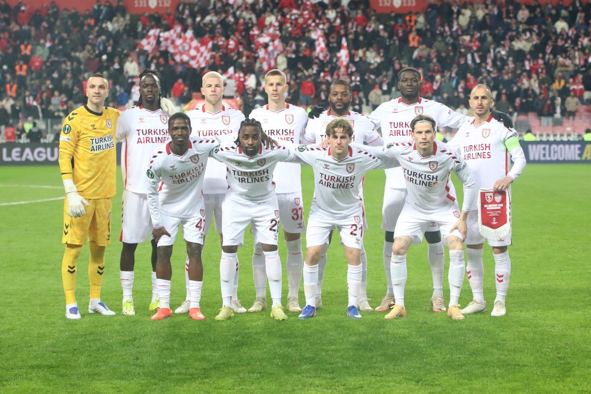 Samsunspor, Konferans Ligi'nde Rayo Vallecano ile karşılaşacak
