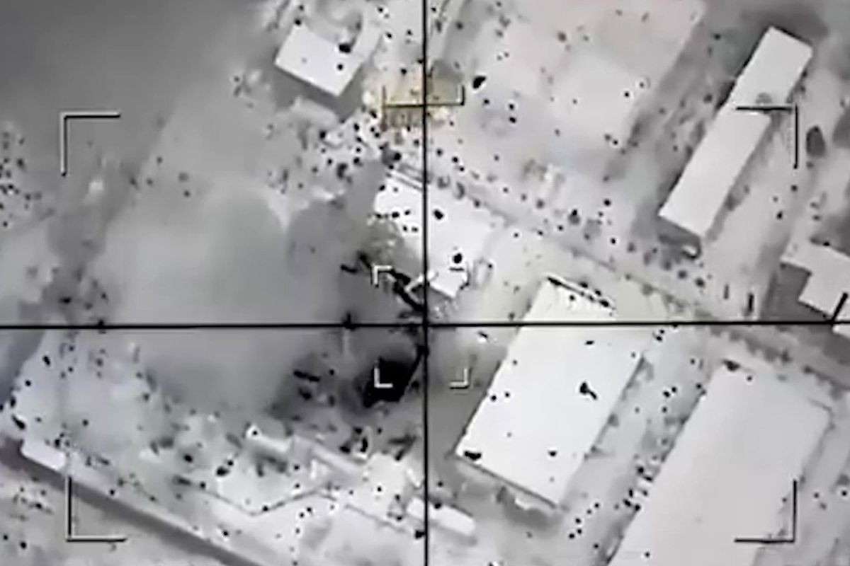 Savaşı başlatan görüntü! Başkente bomba üstüne bomba attılar