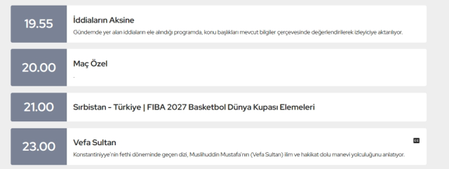 Taşacak Bu Deniz neden yok, yeni bölüm ne zaman yayınlanacak? Bugün Taşacak Bu Deniz yeni bölüm var mı, yok mu, basket maçından sonra yayınlanacak mı?