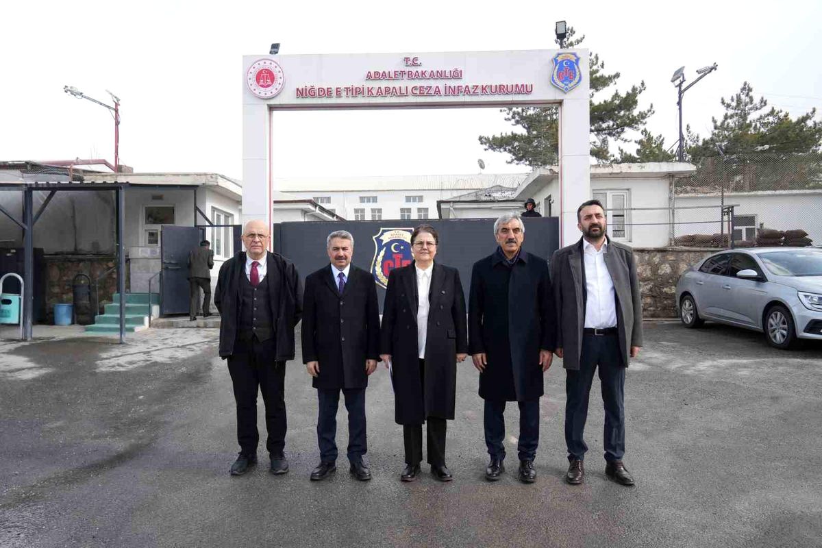 TBMM heyetinden Niğde Ceza İnfaz Kurumu'nda inceleme