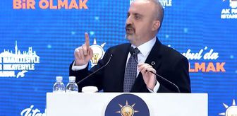 Bülent Turan'dan salonu ayağa kaldıran özeleştiri: İl başkanının kardeşi il müdürü olmaz