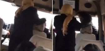 Yolcuyu önce uyardı sonra peş peşe yumrukladı! Herkesin dikkatini tek bir şey çekti