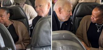 Eski ABD Başkanı Joe Biden, tarifeli uçakla seyahat etti