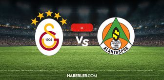 Galatasaray Alanyaspor maçı kaç kaç? MAÇ SONUCU! Galatasaray Alanyaspor golleri kim attı, canlı maç anlatımı!