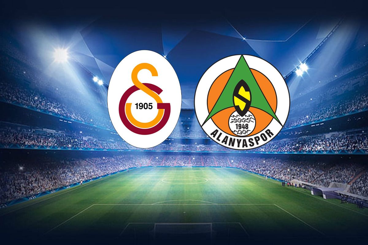 Galatasaray-Alanyaspor mücadelesinin ilk 11'leri belli oldu