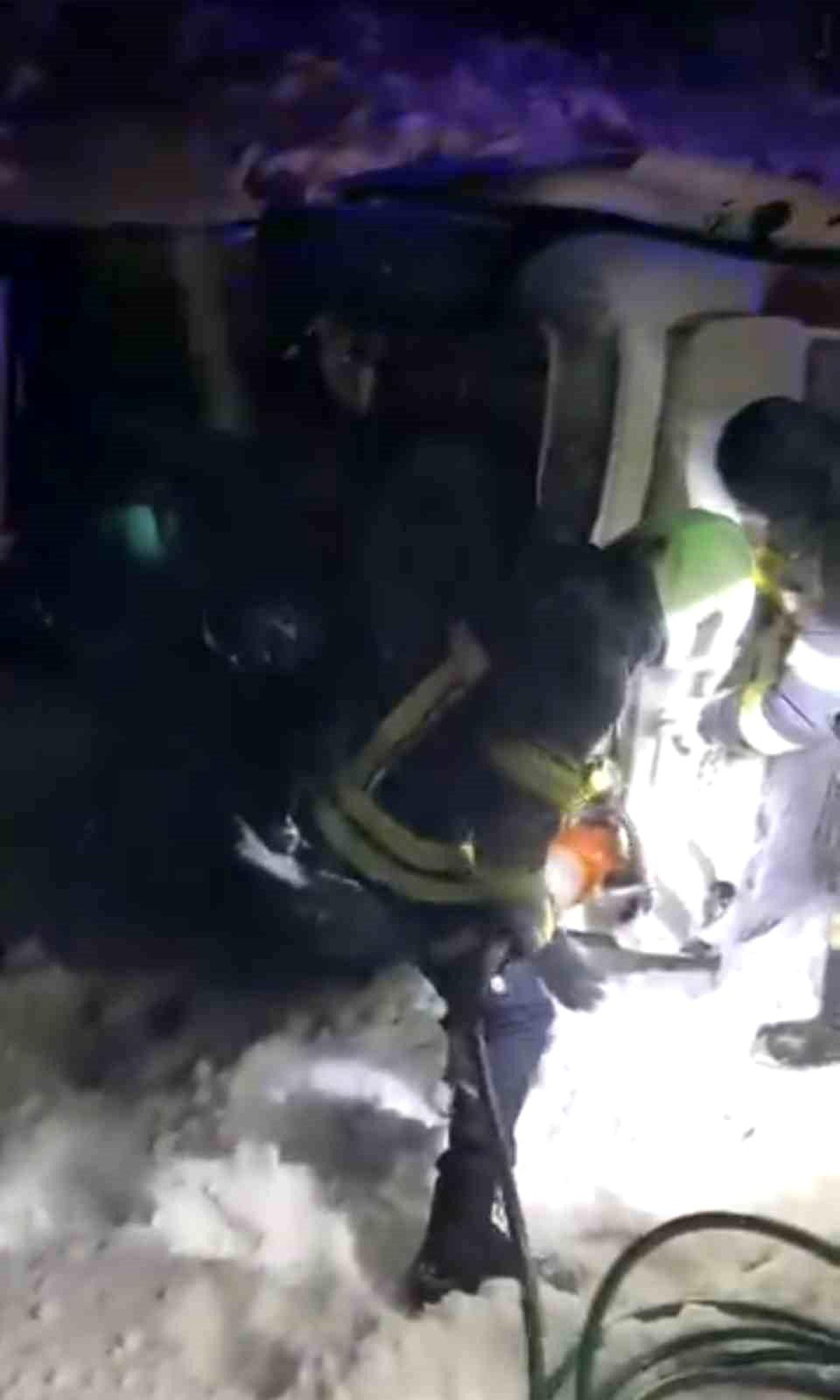 Kayseri'de hafif ticari araç şarampole yuvarlandı: 4 yaralı
