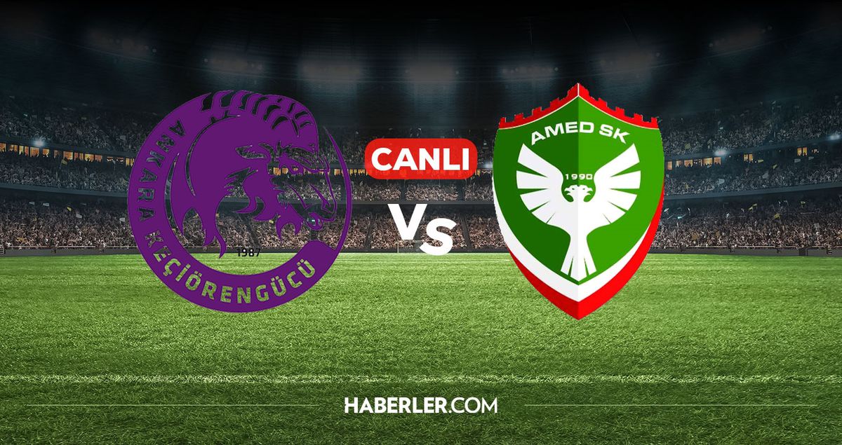Keçiörengücü Amedspor CANLI izle! Keçiörengücü Amedspor maçı hangi kanalda, nereden izlenir?