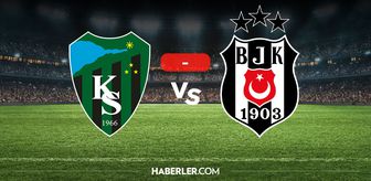 Kocaelispor Beşiktaş maçı kaç kaç? MAÇ SONUCU! Kocaelispor Beşiktaş golleri kim attı, canlı maç anlatımı!