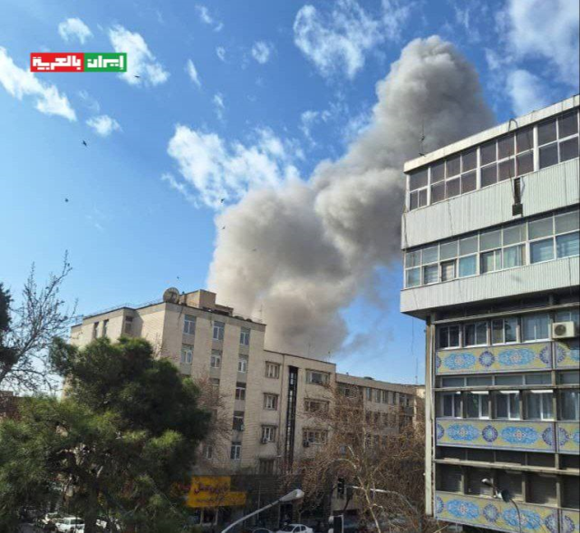 3 explosions in Tehran! Here are the first images