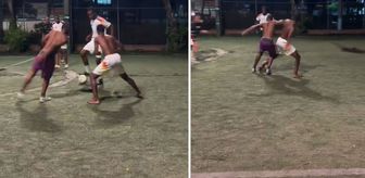 Uğruna milyonlar verilen profesyonel futbolcunun yaptığına bakın
