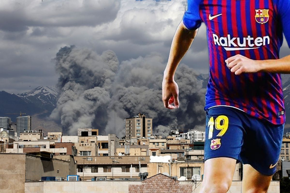 Barcelona'nın eski yıldızı, İran'da çıkan şiddetli çatışmalar sonrası Türkiye'ye kaçtı