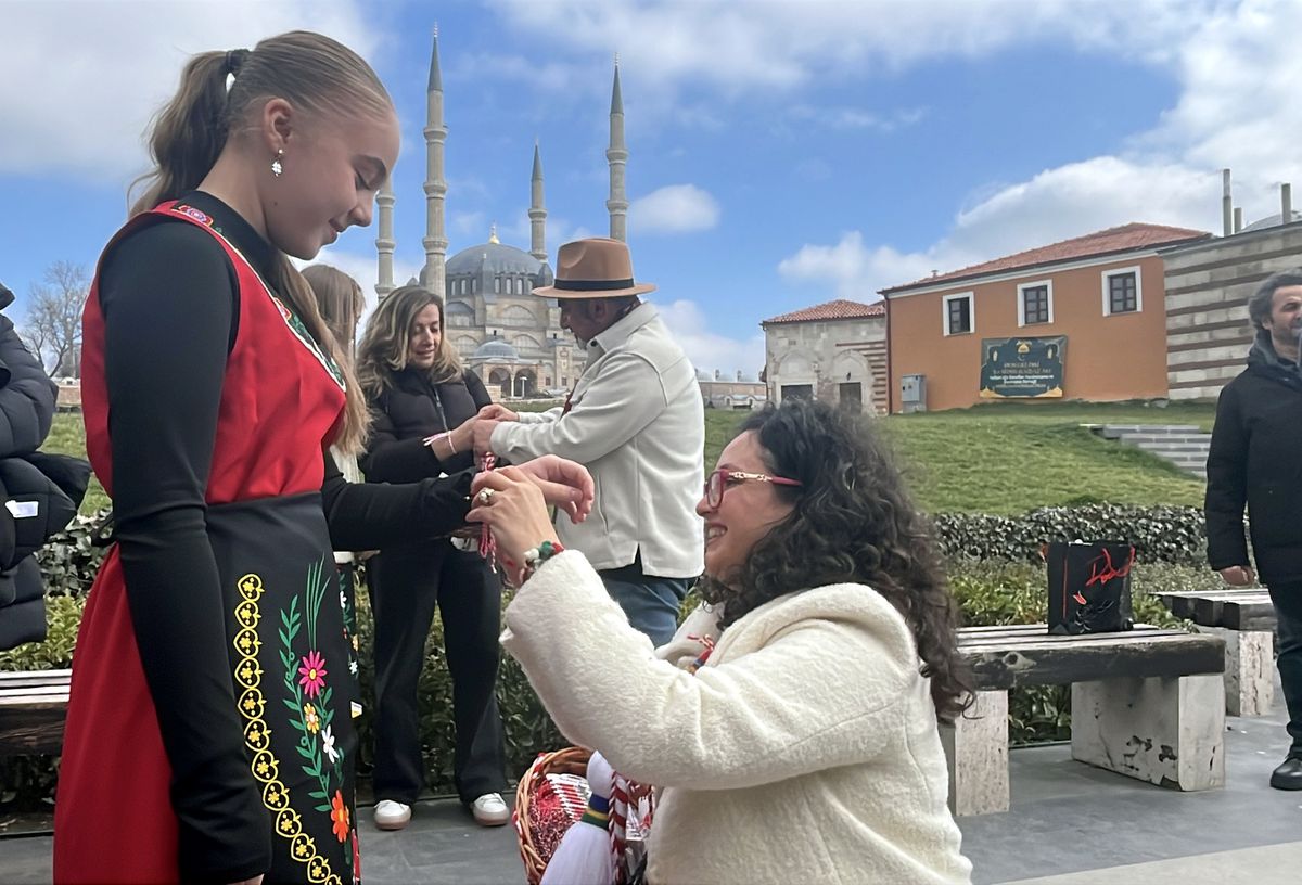 Edirne'de Baba Marta Etkinliği Kutlandı