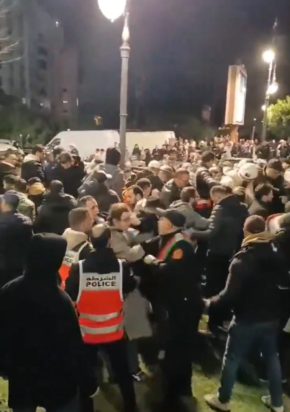 В Марокко силы безопасности не разрешили протестовать против атак США и Израиля на Иран