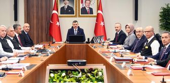 İçişleri Bakanlığı'nda sınır güvenliği toplantısı yapıldı