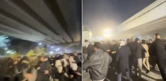 Irak'ta ABD Büyükelçiliği'ne yürüyen protestoculara ateş açıldı