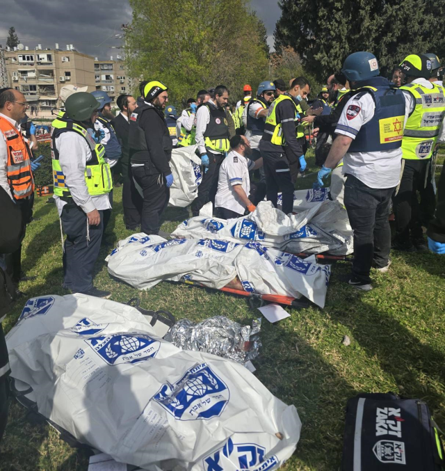 Attack that turned Israel into a battlefield! Not a stone left on stone