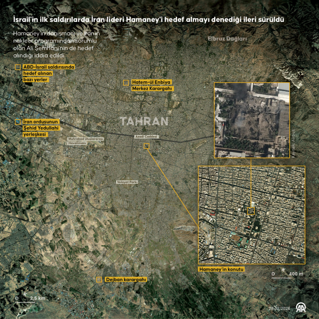 Israel's attack with 30 bombs