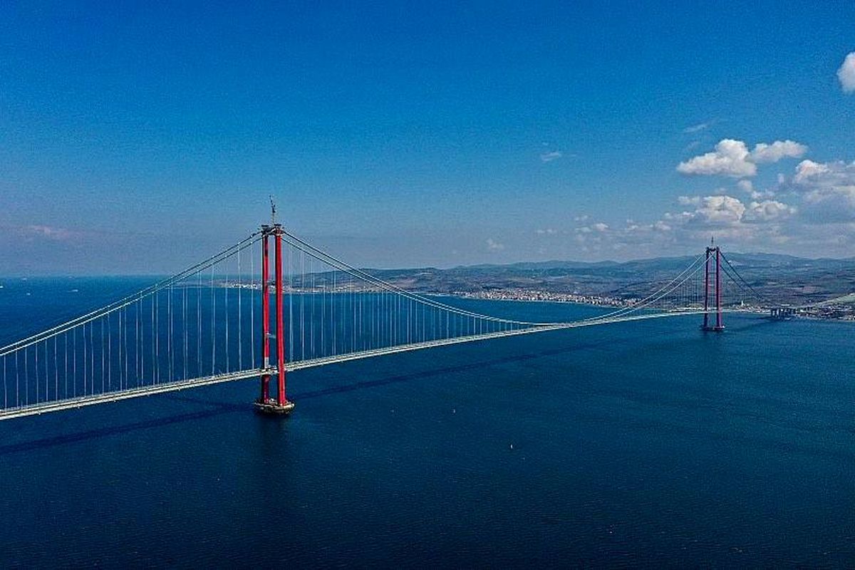 Jandarmadan 1915 Çanakkale Köprüsünde dronlu trafik denetimi