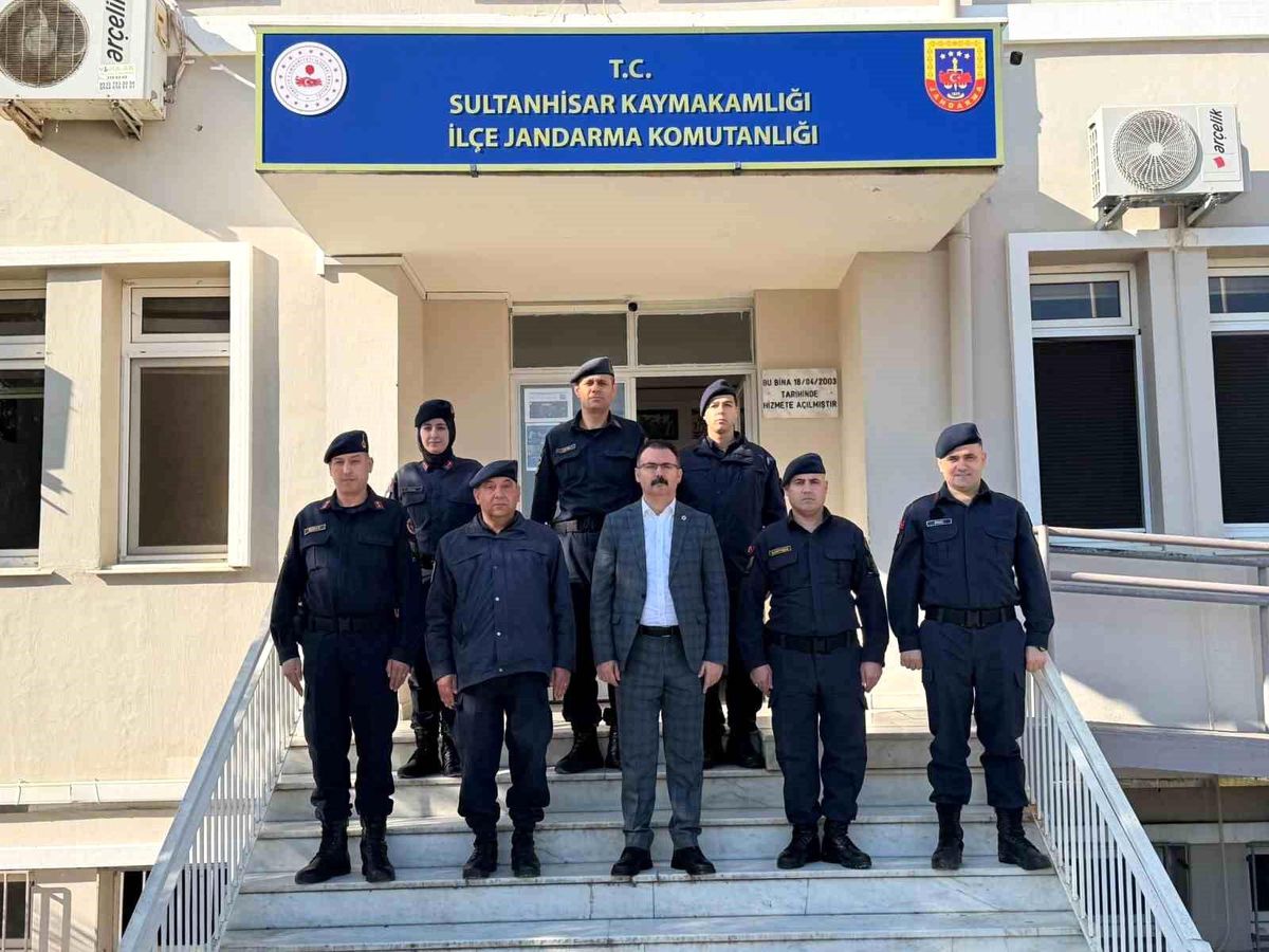 Kaymakam Ateş, İlçe Jandarma personeliyle buluştu