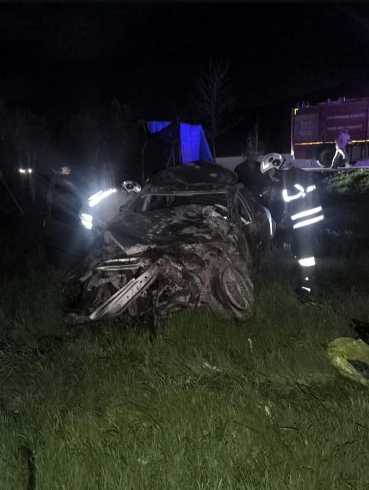 Kırıkhan'da hurdaya dönen otomobilin sürücüsü yaralandı