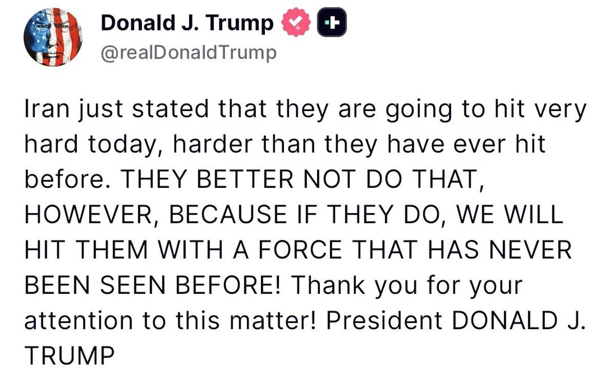 Trump'tan İran'a uyarı: "Daha önce hiç görülmemiş bir güçle vururuz"