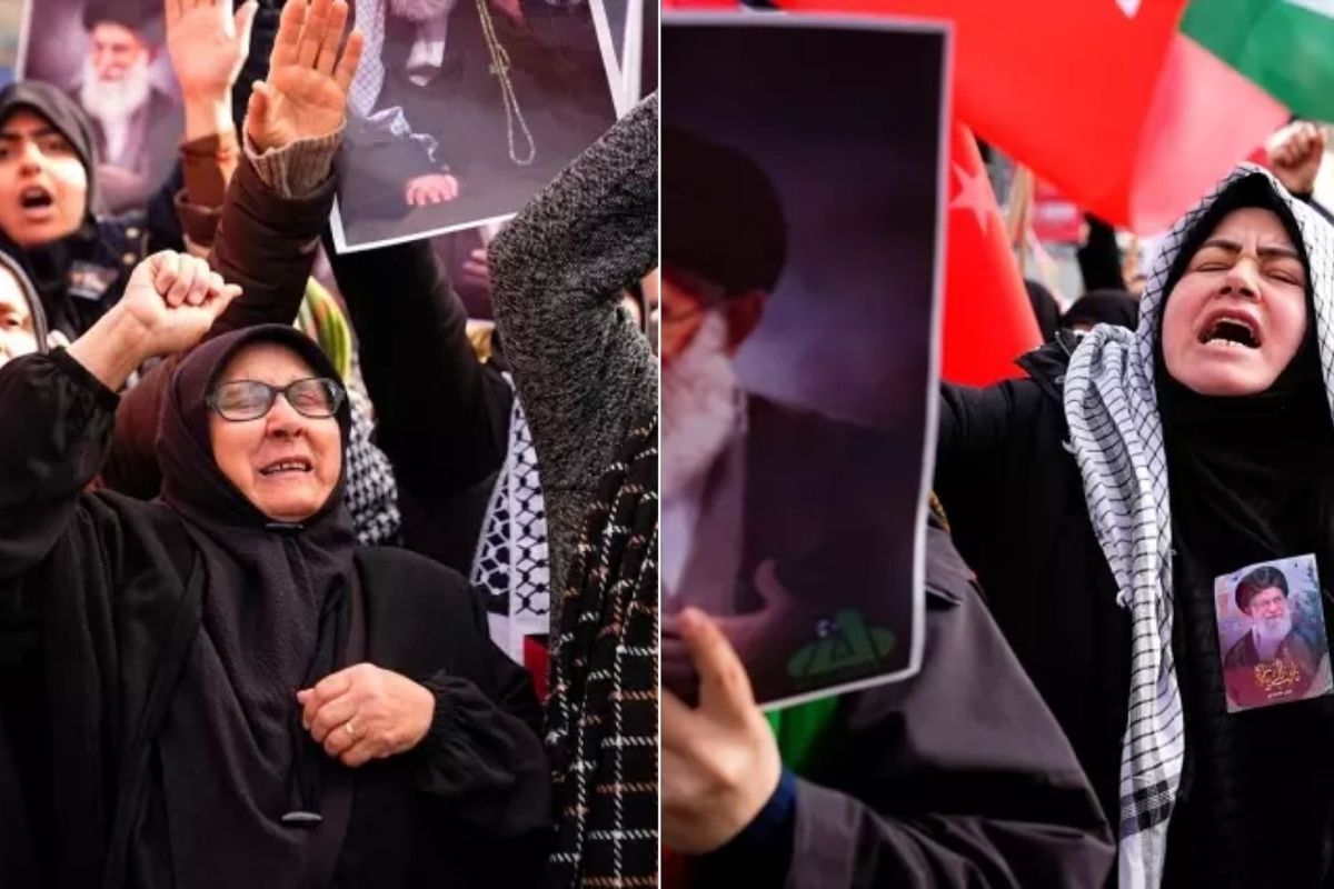 ABD ve İsrail'in İran'a yönelik saldırıları İstanbul'da protesto edildi