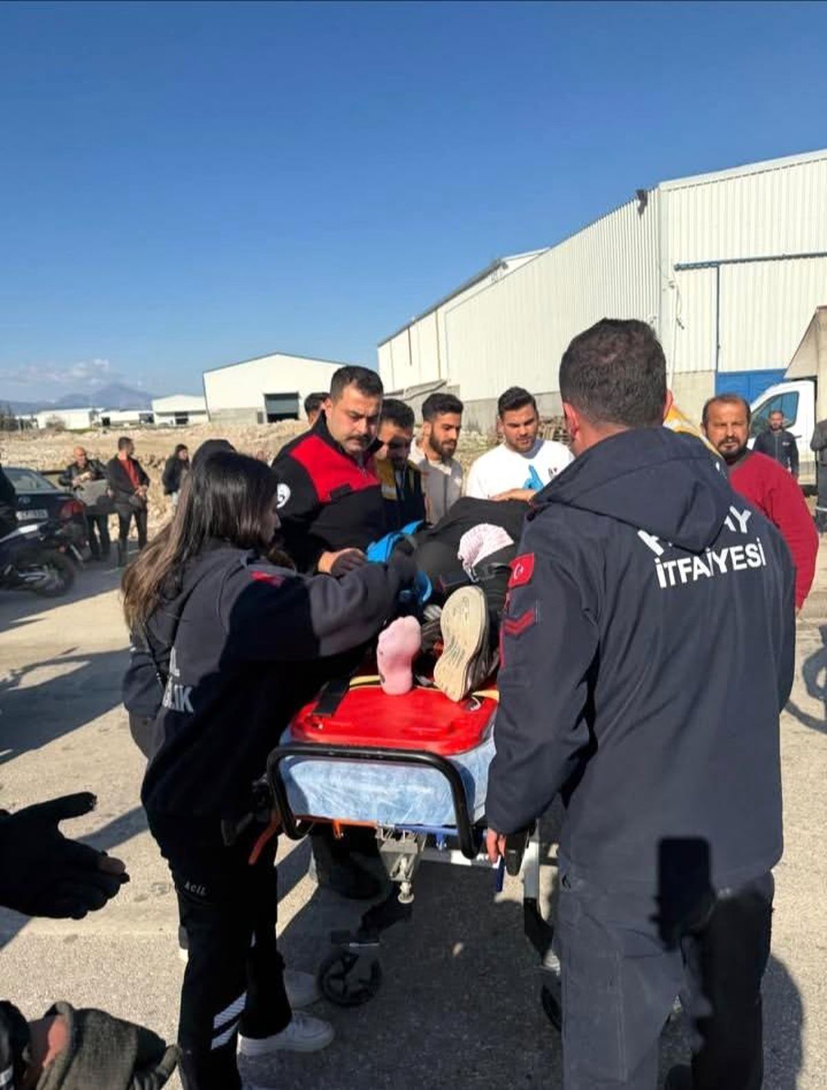 Antakya'da trafik kazası: 1 yaralı